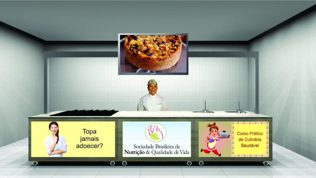 Cozinha Pedagógica móvel frontal