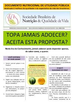 Documento Nutricional de Utilidade Pública